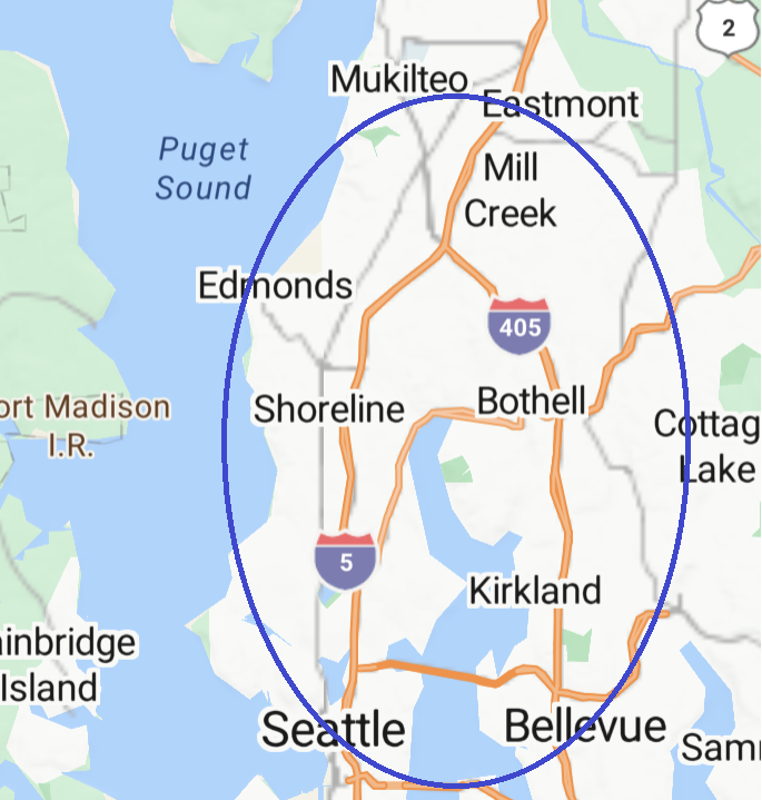 Alist Plumbing Service Area