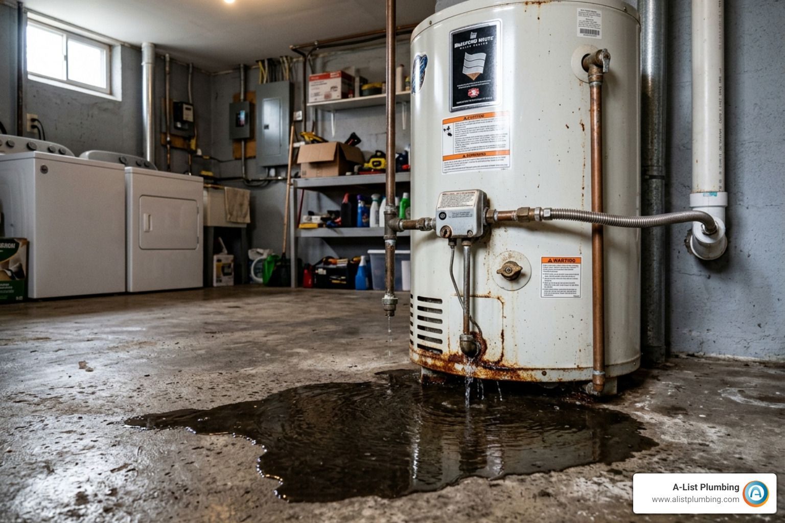 fix water tank leak