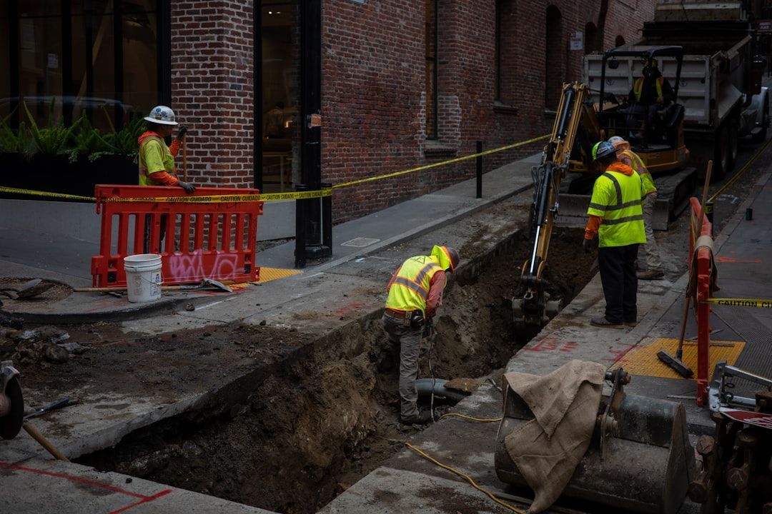 collapsed sewer line
