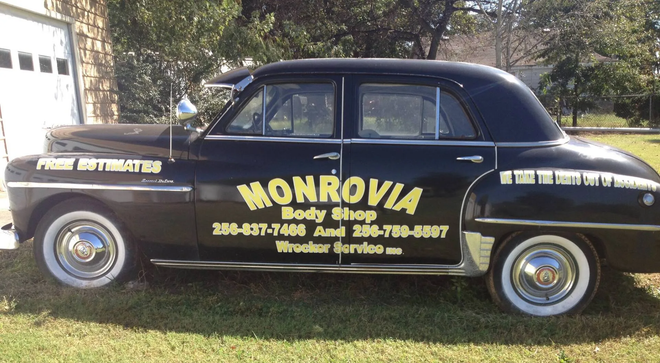 Monrova's Old Car — Madison, AL — Monrovia Body Shop & Wrecker Service, Inc.