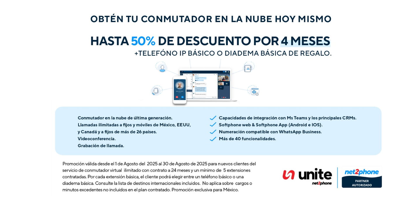 Promo Conmutador Cloud