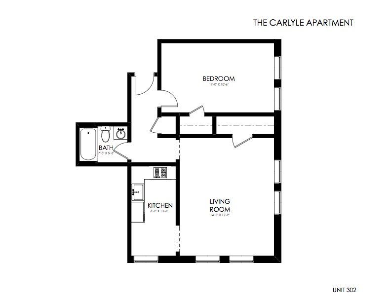 The Carlyle Apartments, Unit 302
