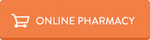 An orange button that says `` online pharmacy '' with a shopping cart icon.