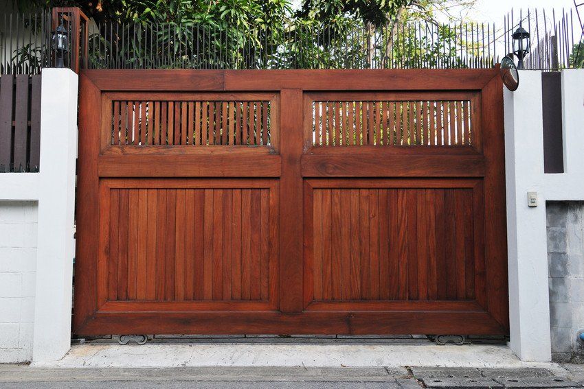 hardwood gates