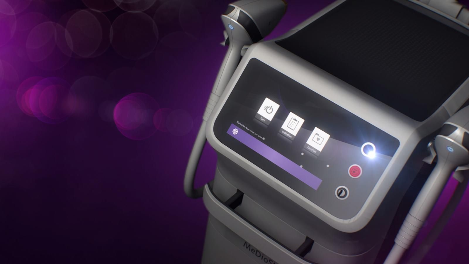 Diodenlaser für Haarentfernung