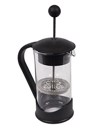 A french press coffee maker