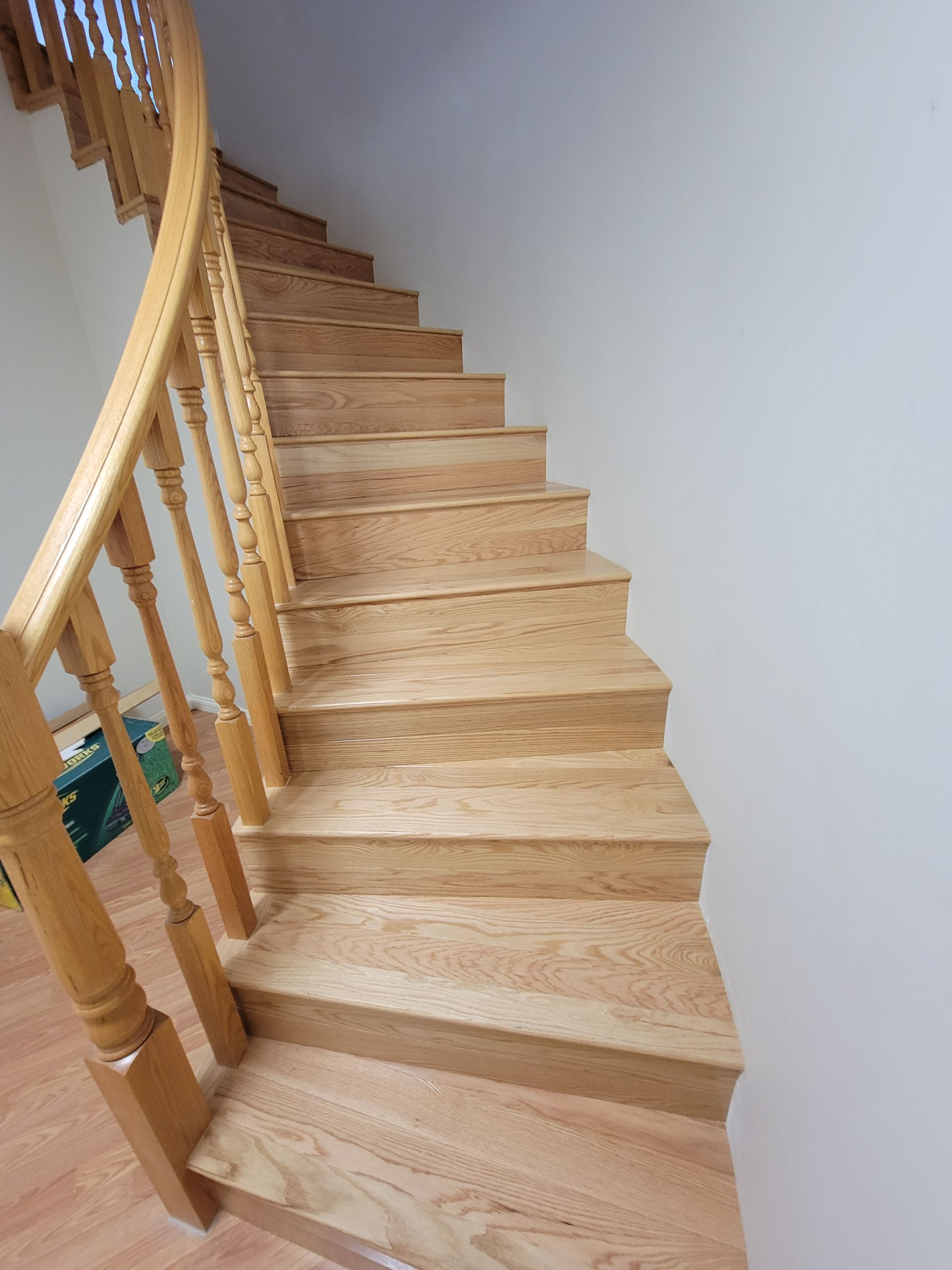 Nice Staircase — Balzac, AB — Brooklyn Interiors Inc