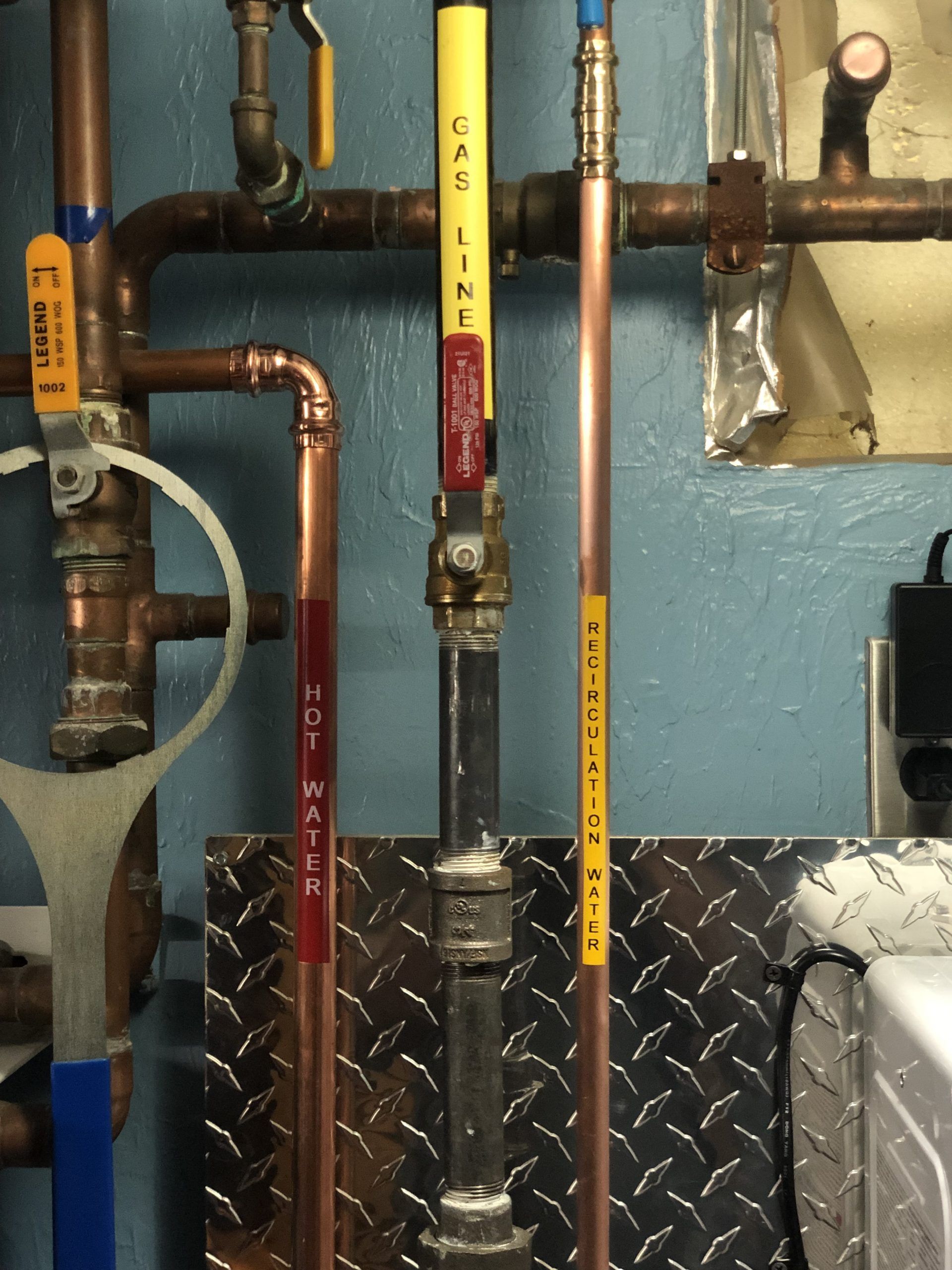 Pipes with labels: 