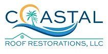 A logo for a company called coastal roof restorations , llc.