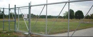 Commercial Fencing - Galvanized, Vinyl Coated