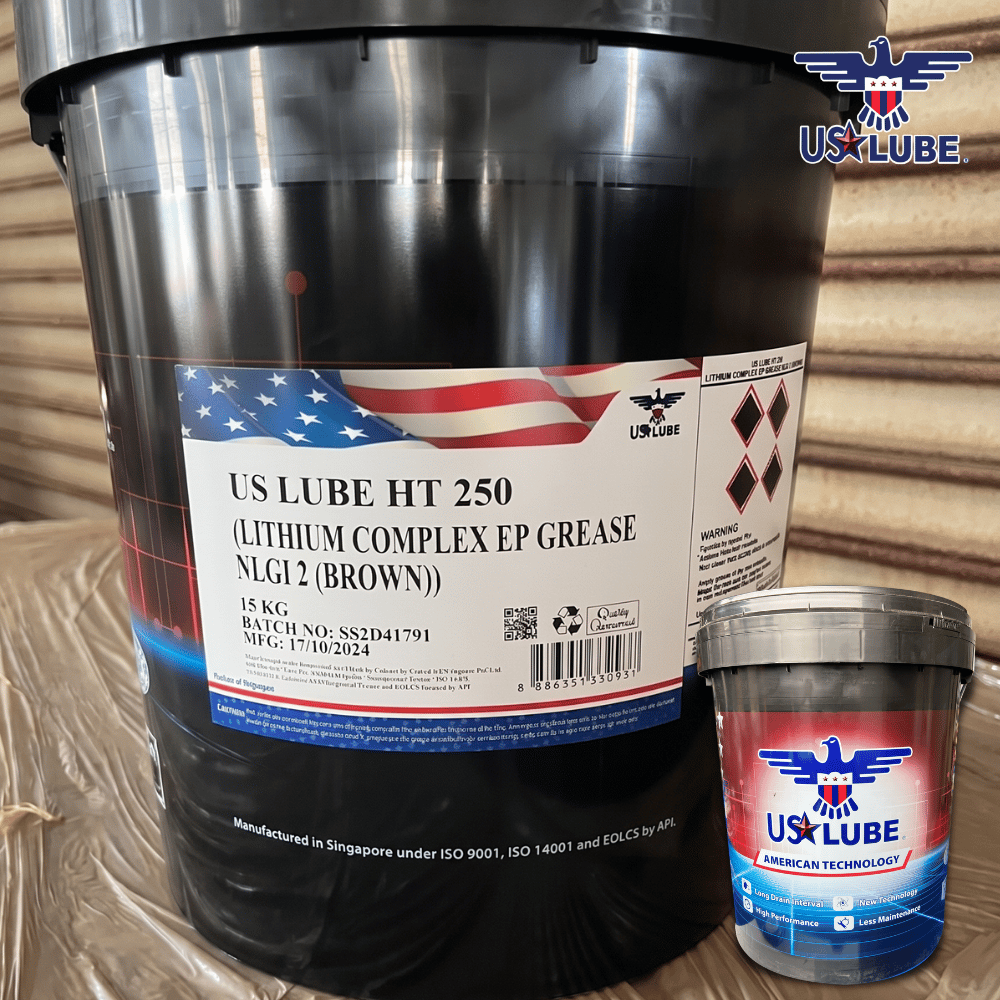 US LUBE HT 250 鋰複合基極壓潤滑脂 工業黃油 15kg