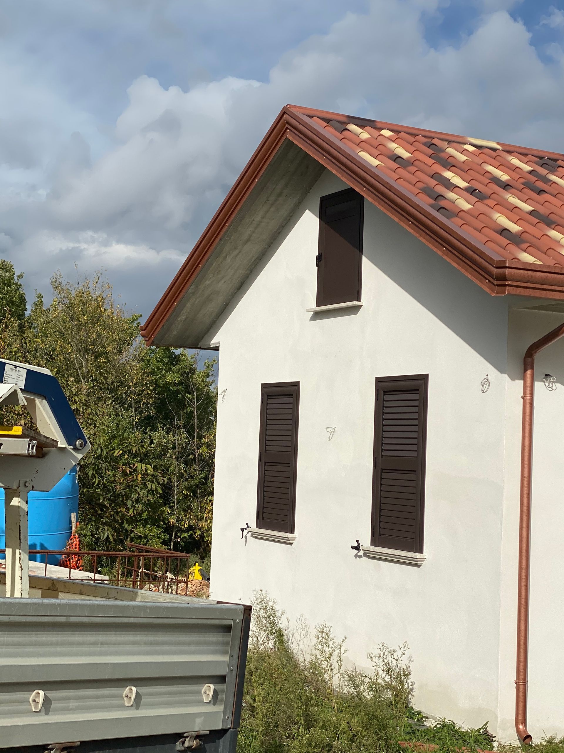 coperture metalliche coibentate  e ventilate