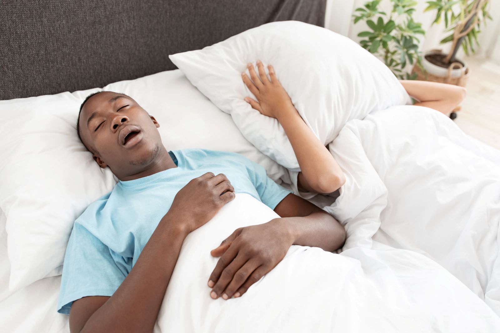 Health problems, deep sleep and apnea