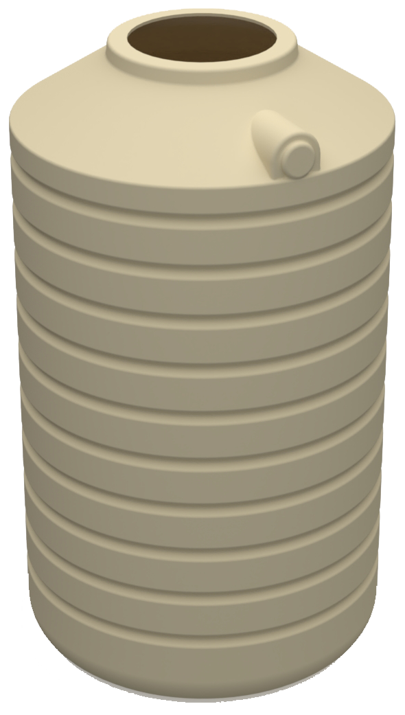 1000 Litre Round Poly Water Tank VIC