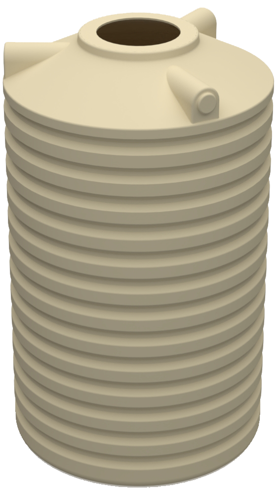 2000 Litre Round Poly Water Tank VIC