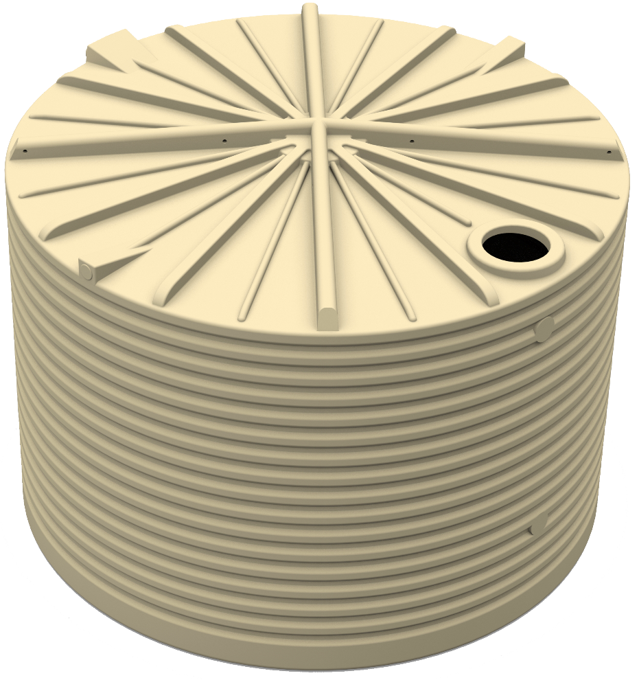 22700 Litre Round Poly Water Tank VIC