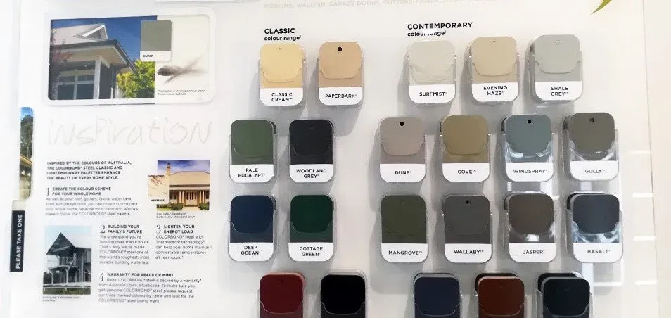 Poly Tank Colour Choices VIC