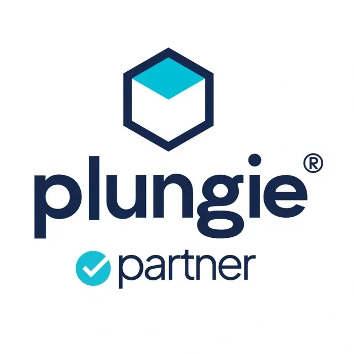 The logo for plungie is a partner of plungie.
