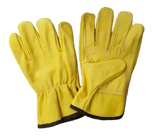 Guantes de carnaza