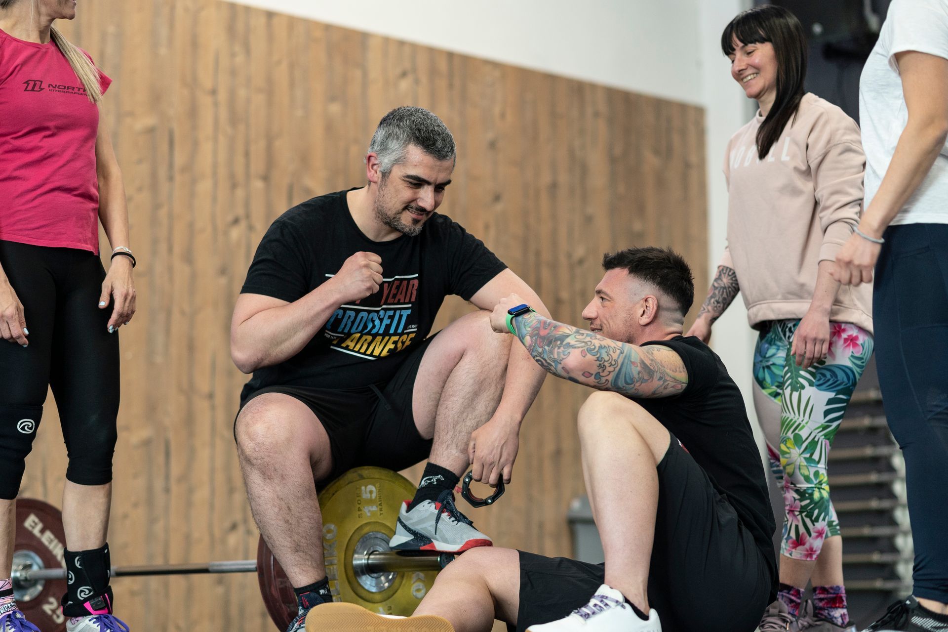 comunity, divertimento, crossfit, classe, record