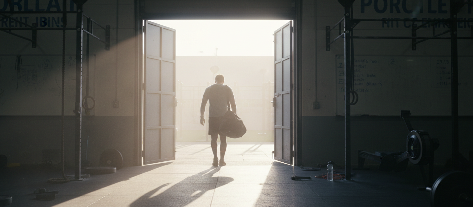 crossfit, classe, dopo l'allenamento rimane la tua vittoria