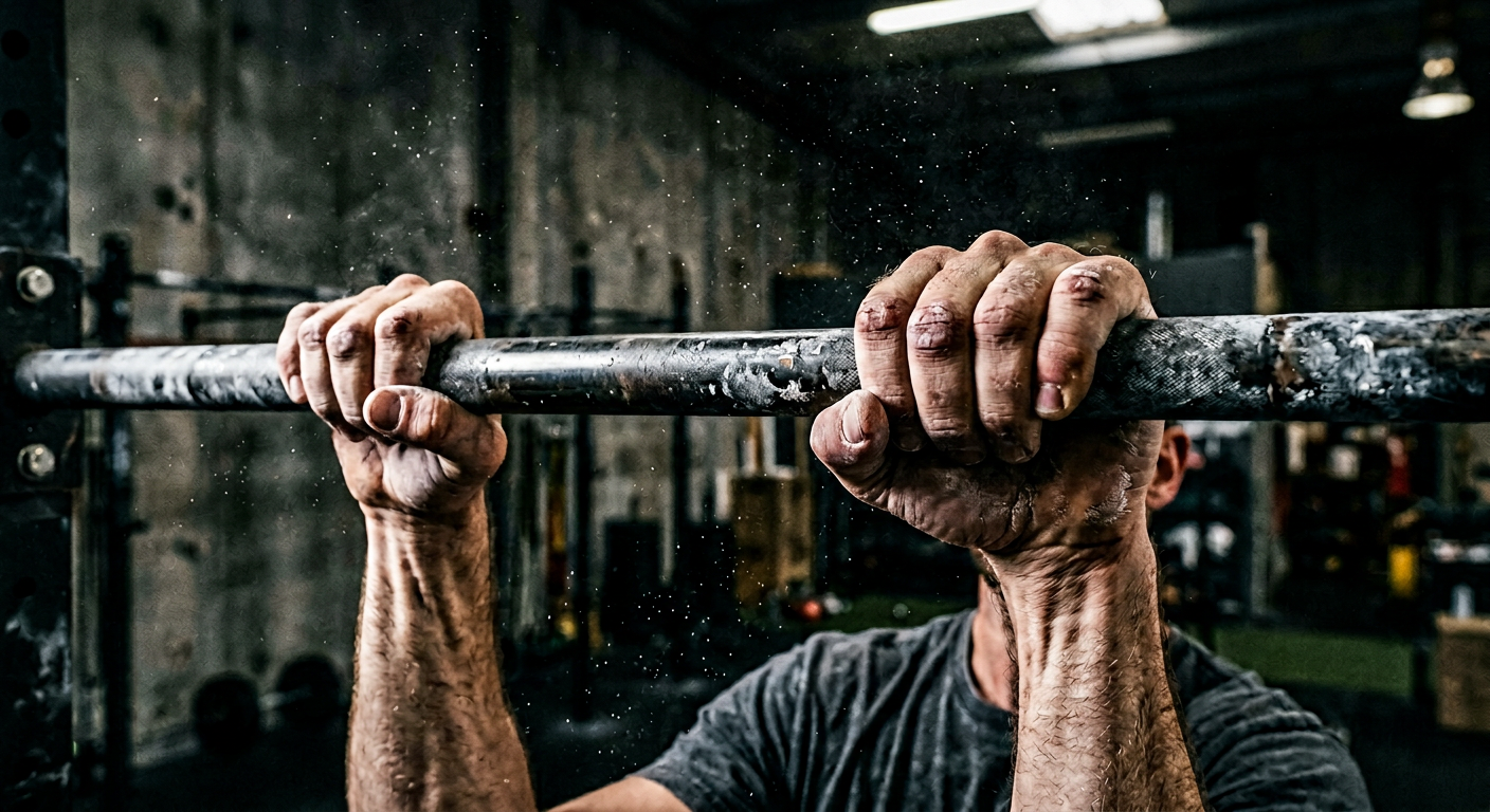 Classe di allenamento di gruppo, soggetto durante la pratica