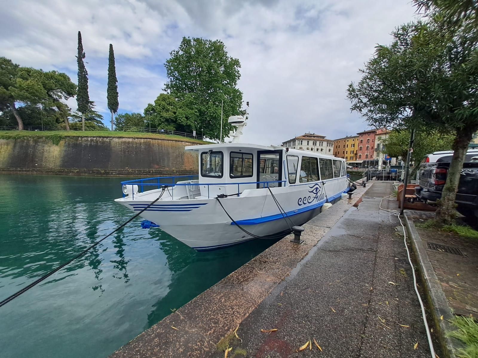 Nave Aida a Peschiera