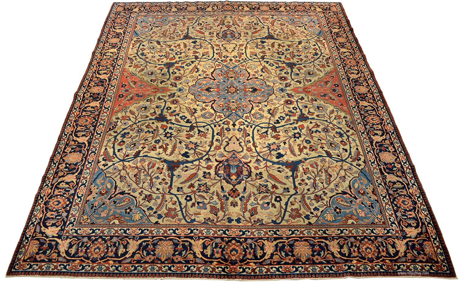 Tebriz handwoven rug