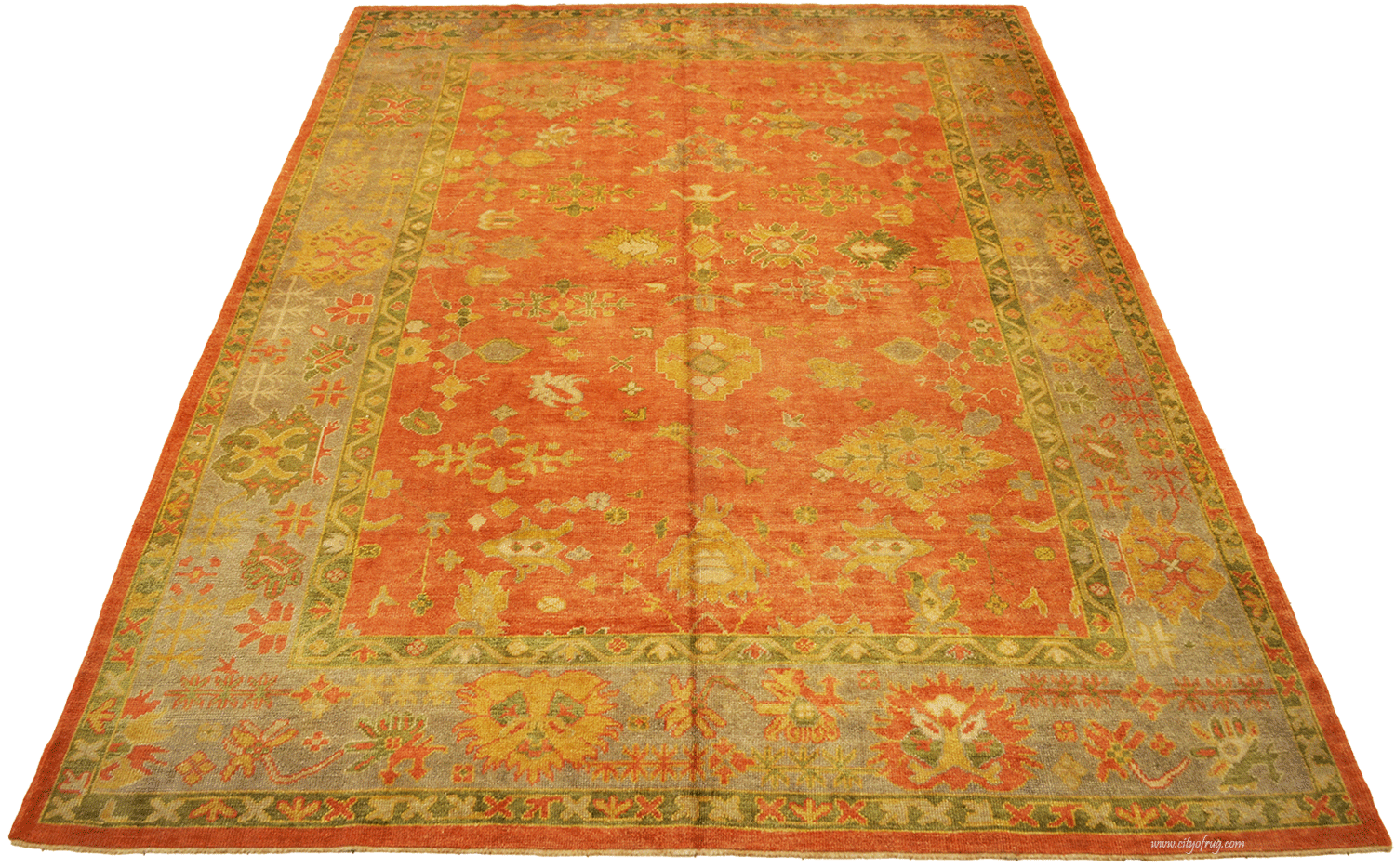 Ushak handwoven rug