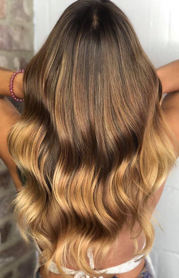 Light Blonde Ombre — The Edge in Byron Bay, NSW