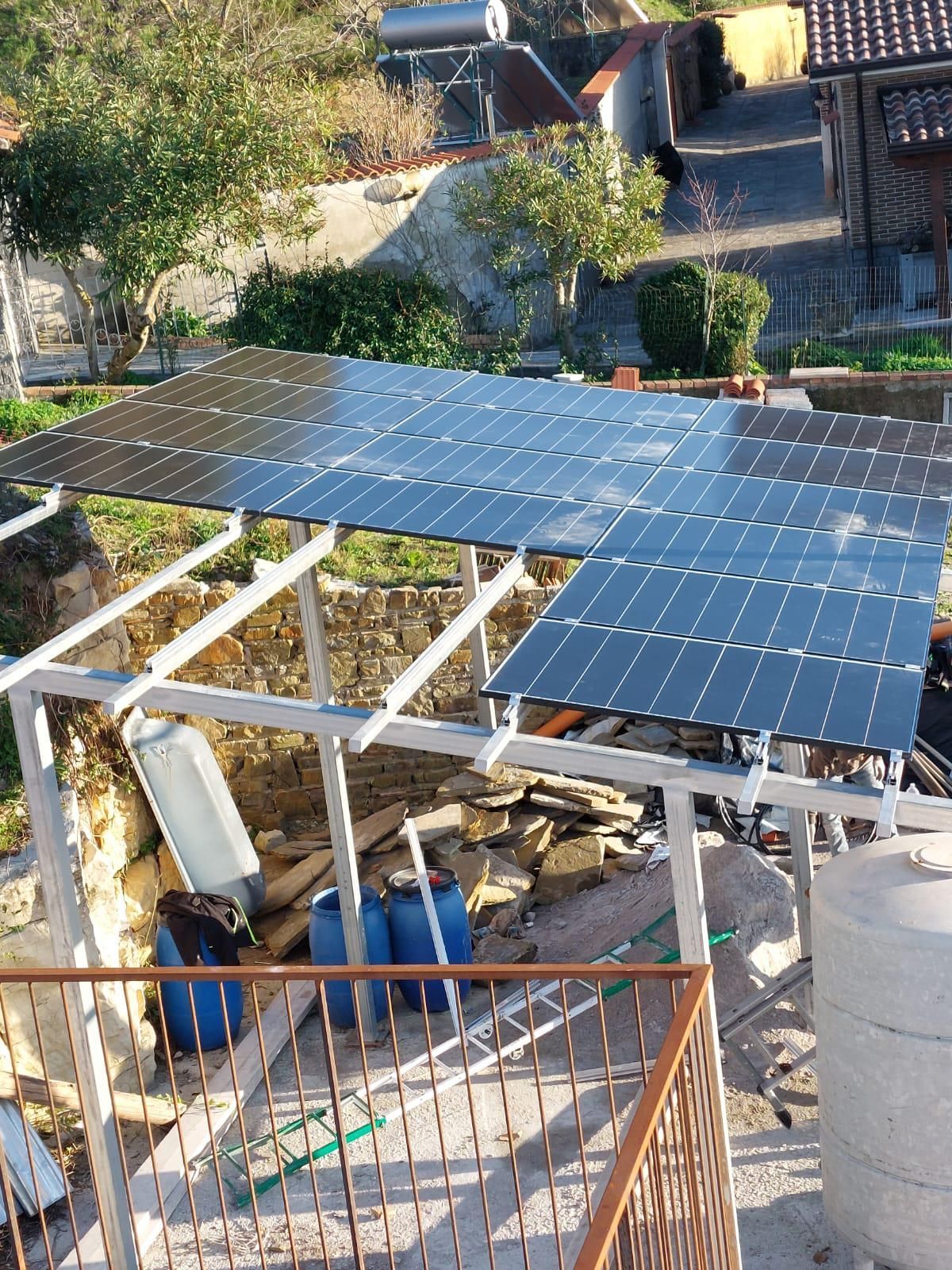 impianto fotovoltaico realizzazione
