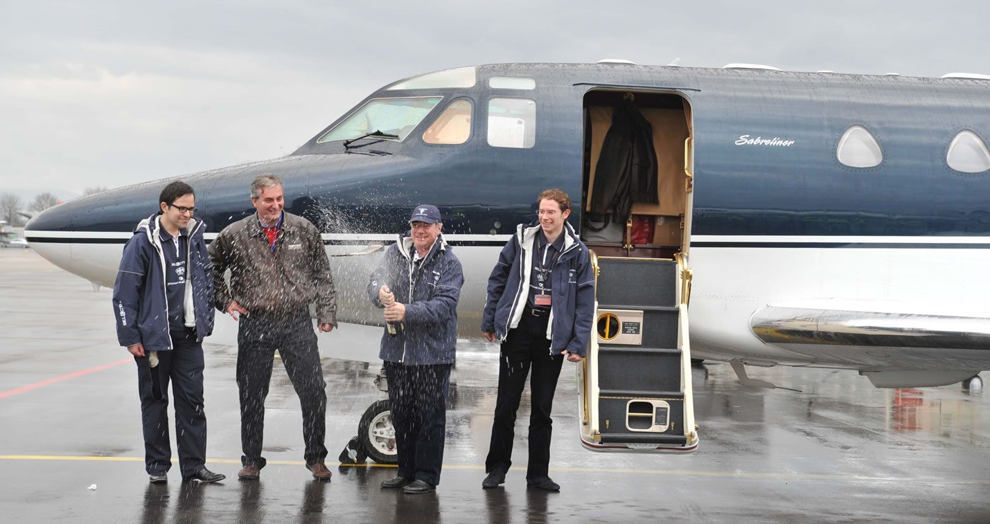  Fastest team flight around the world: Swiss Pilots set world record