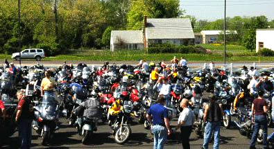 Largest Parade of BMW Motorcycles - Ride For The Cure sets world record