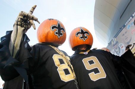  Largest Halloween Party - New Orleans Saints fans sets world record 