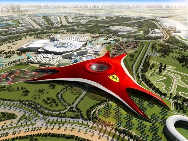  Largest indoor theme park- Ferrari World sets world record 