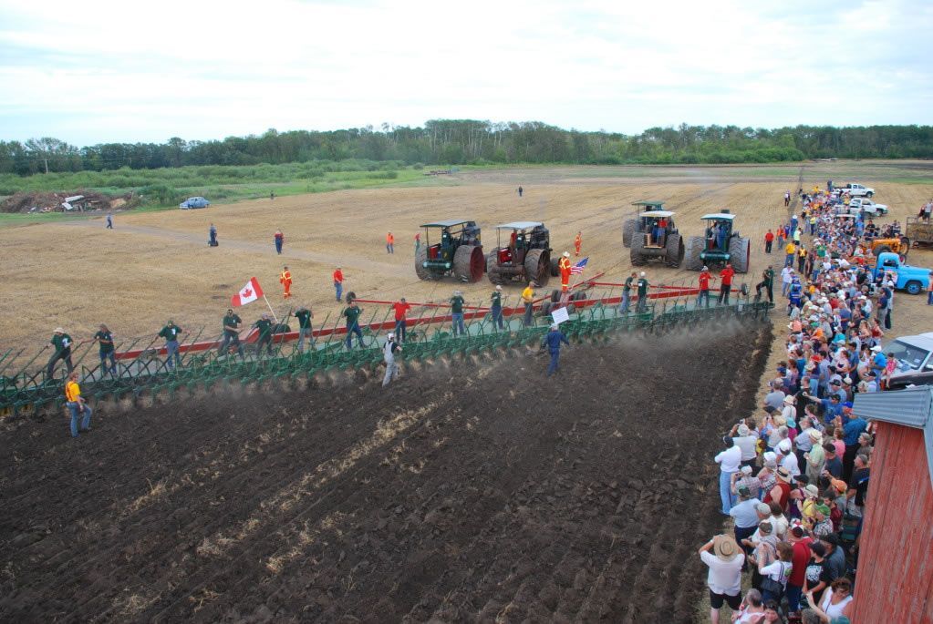 Largest Operational Agricultural Plow, Manitoba Agricultural Museum sets world record