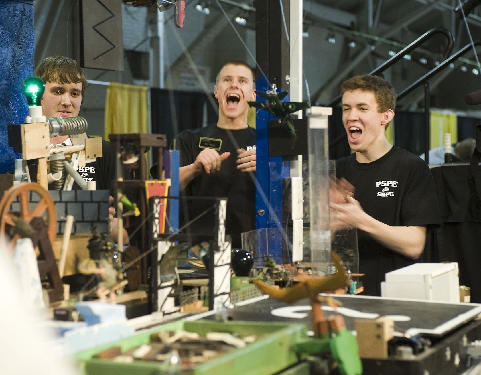 Largest Rube Goldberg Machine: PSPE set new world record