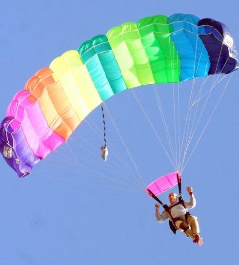 Most parachute jumps: Don Kellnerm sets world record (Video)