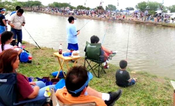 Largest fishing tournament: Las Huellas Fishing Kids set world record