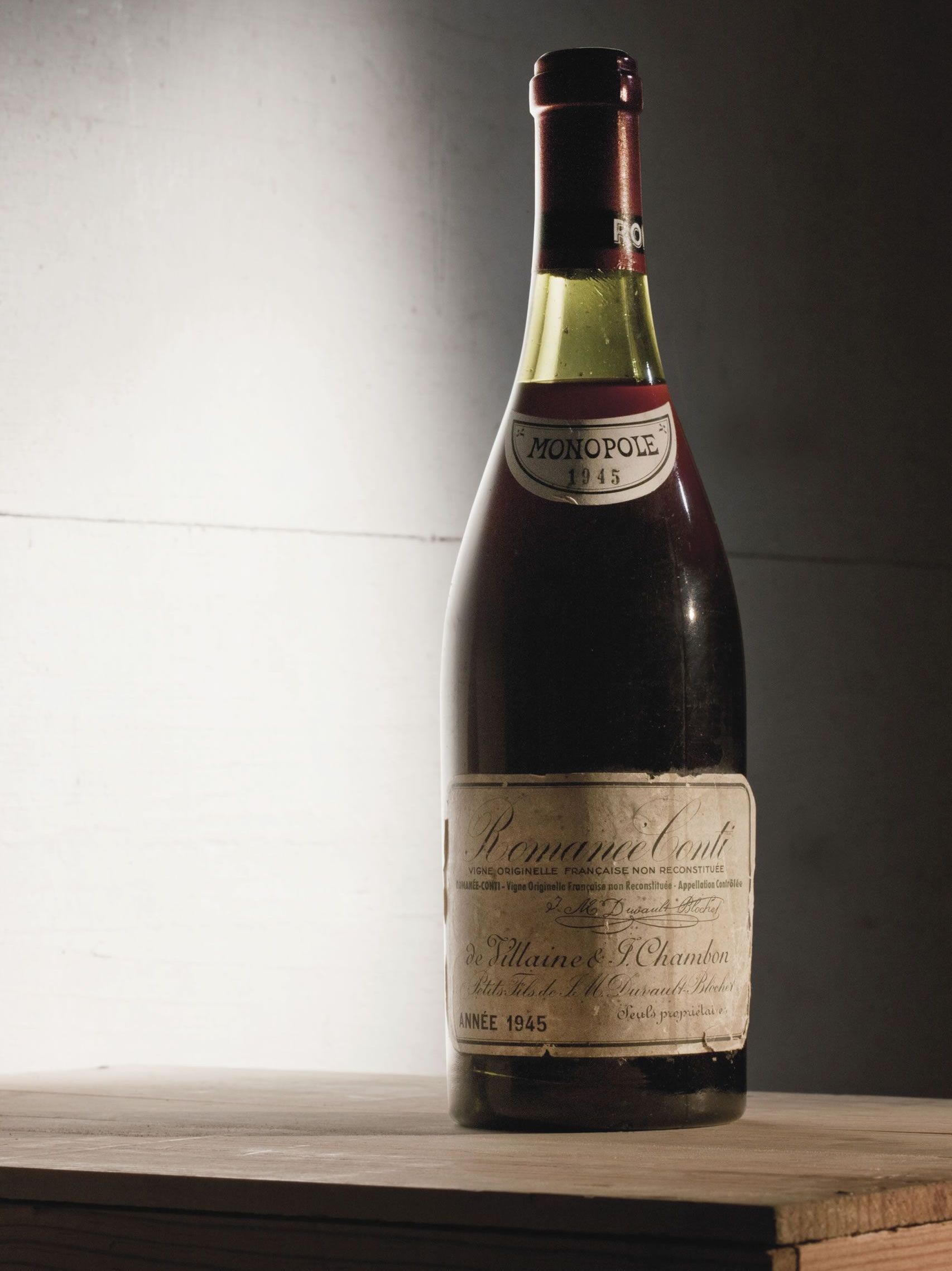 Most expensive bottle of Red Burgundy: Christie's sets world record