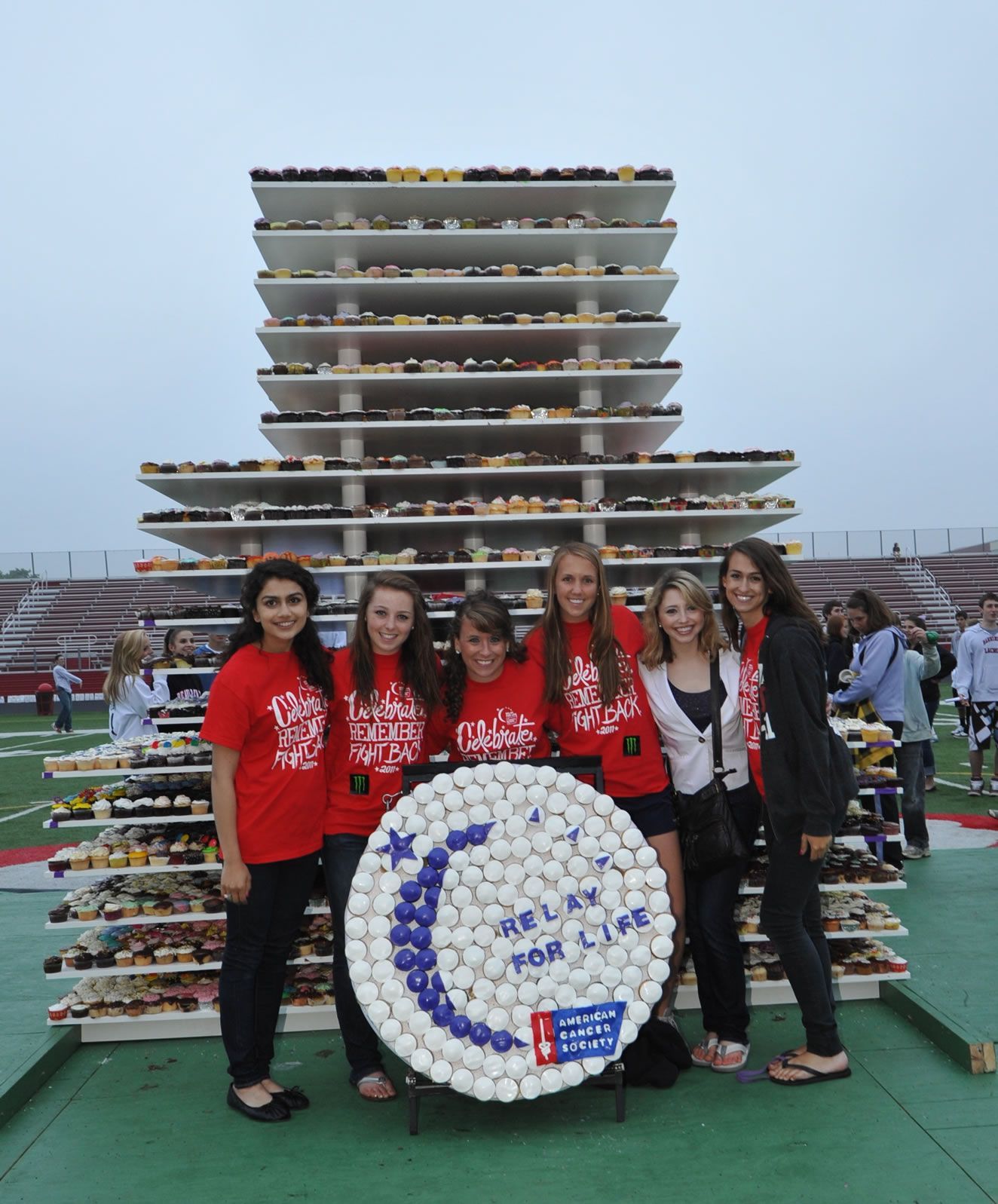 Most Cupcakes on a Display Tower: Barrington sets world record (Video)