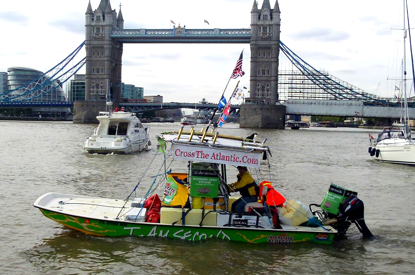 Smallest Power Boat to Cross The Atlantic: Florida brothers set world record (Video)