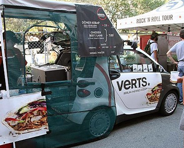 Smallest food truck: The Verts Kebap trailer sets world record