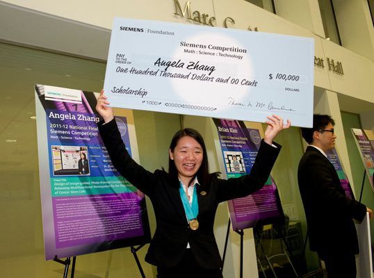 Youngest Cancer Researcher: Angela Zhang sets world record (Video)

