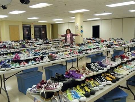  Largest collection of Converse sneakers: Penny Gold sets world record 