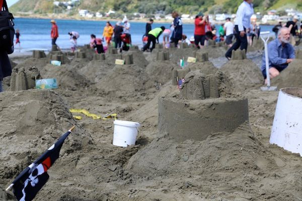 Most sandcastles built in one hour: Adventure Wellington sets world record 