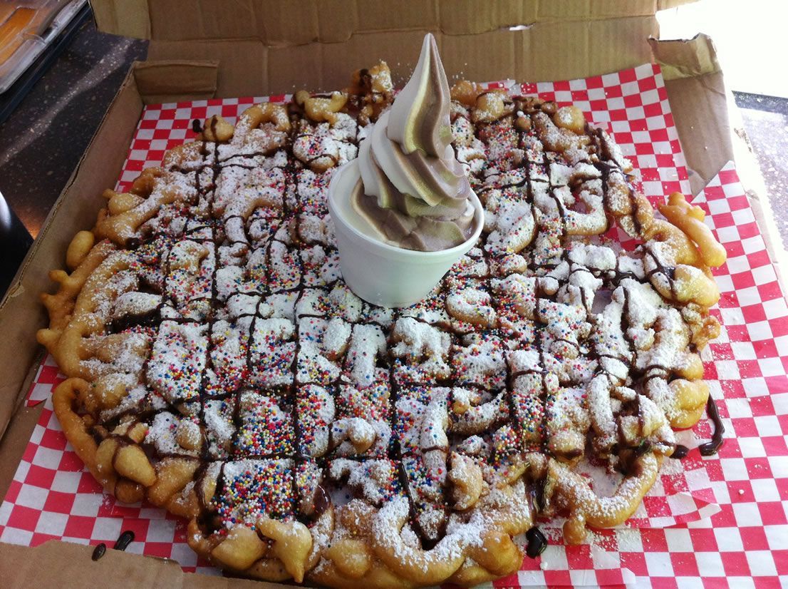 
  Largest Funnel Cake: Funnelicious sets world record 