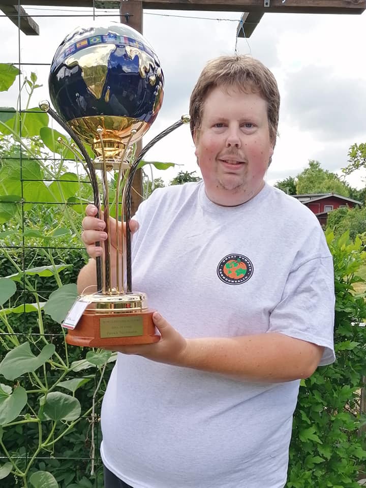 Most giant vegetable varieties cultivated in one garden: world record set by Patrick Teichmann