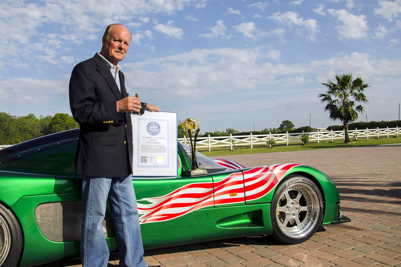 Fastest street car:  The Maxximus G-Force sets new world records