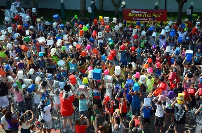  Most people pouring water on their heads simultaneously: St. Augustine breaks Guinness World Records' record (VIDEO) 
